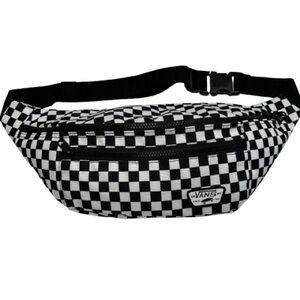 Vans  Ward Crossbody Black-White Checkerboard Large Fanny Pack Unisex